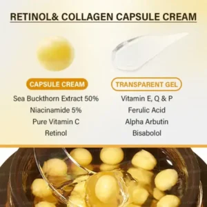 Anti-Aging Moisturizing Cream with Hyaluronic Acid – Retinol & Collagen