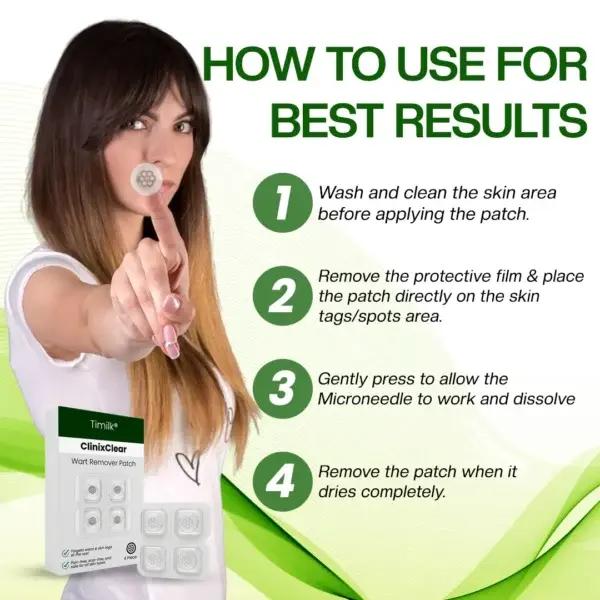 ClinixClear Wart Remover Patch