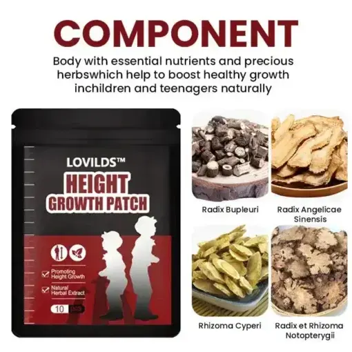 Herbal Height Increasing Foot Patch