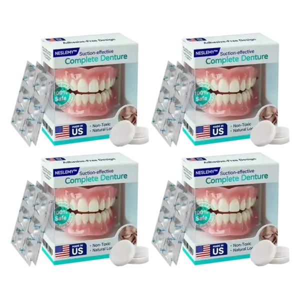 Suction-fit Complete Denture