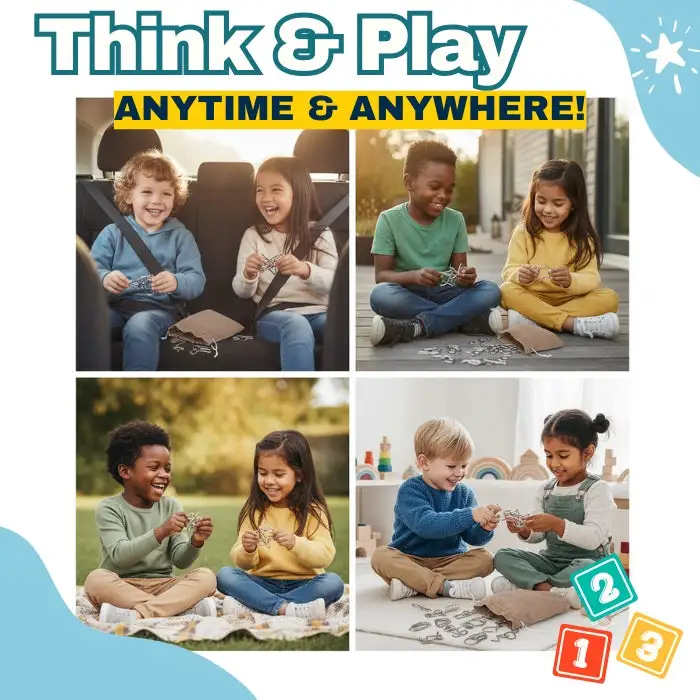 3D Metal Challenge Puzzle Toy - Image 7