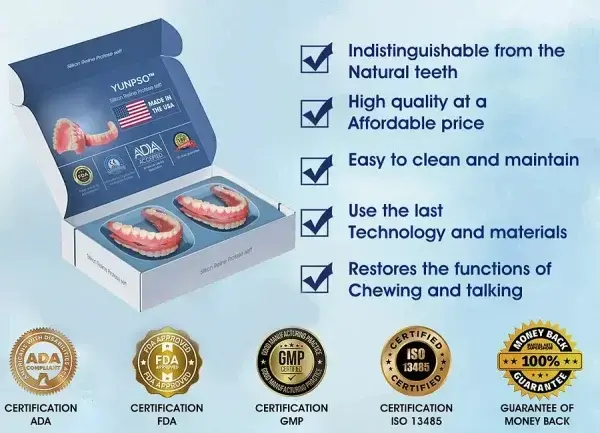 Advanced Customized Full Denture Set