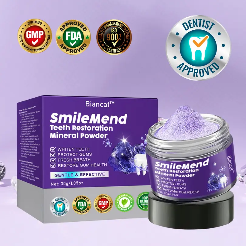 SmileMend Teeth Restoration Mineral Powder