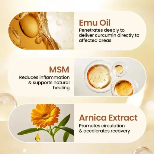 Premium Curcumin Pain Relief Gel - Image 9