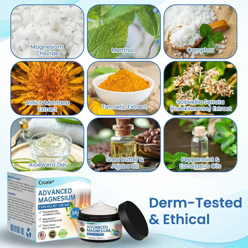 Advanced Magnesium Pain Relief Cream - Image 9