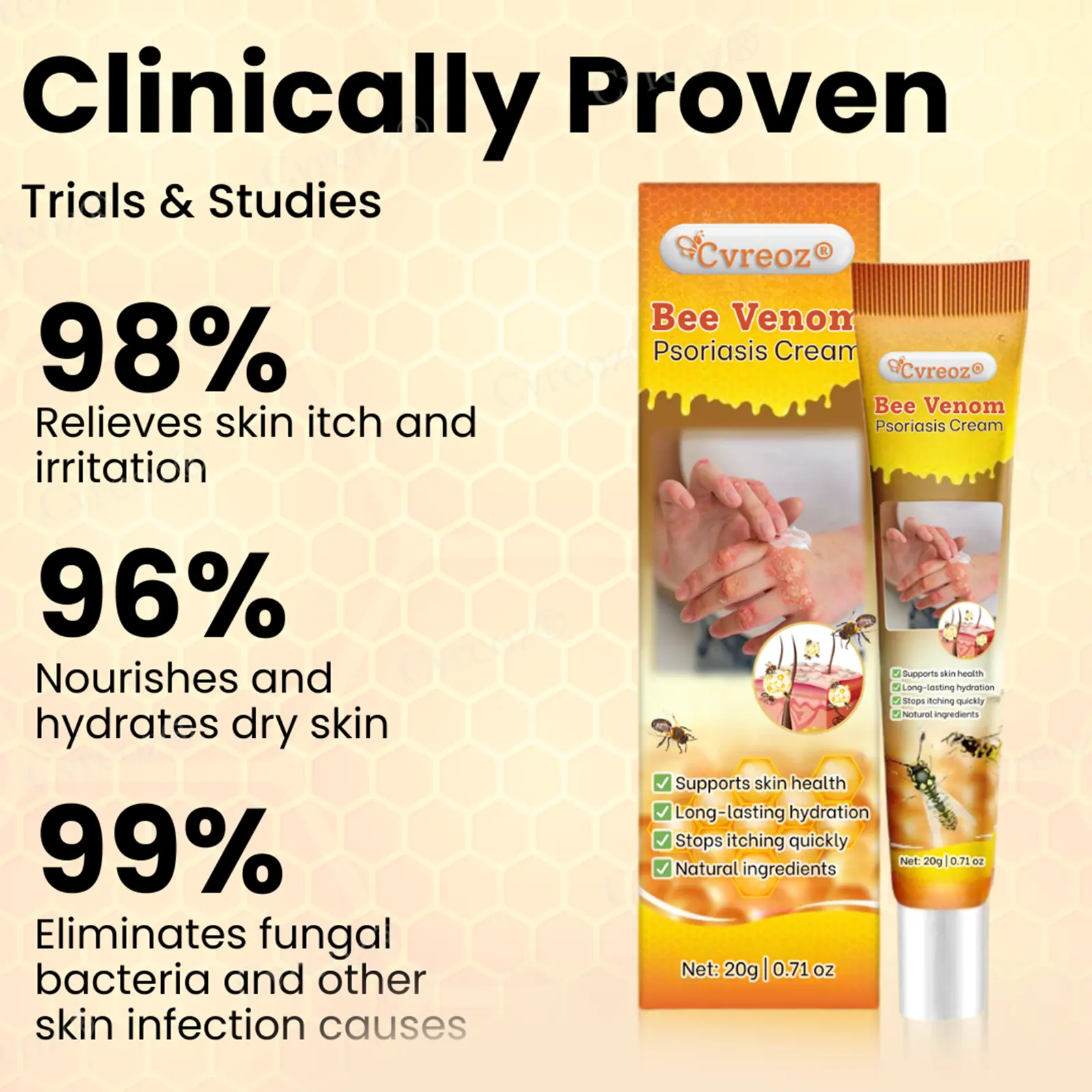 Bee Venom Psoriasis Cream - Image 4