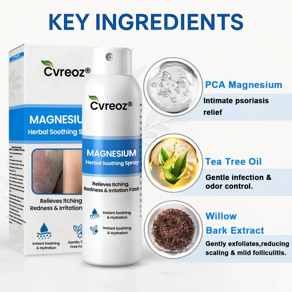 Magnesium Herbal Psoriasis Spray - Image 3