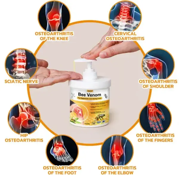 Bee Venom Pain Suppression Joint Healing Cream - Trusted by Medical Experts! - Image 2