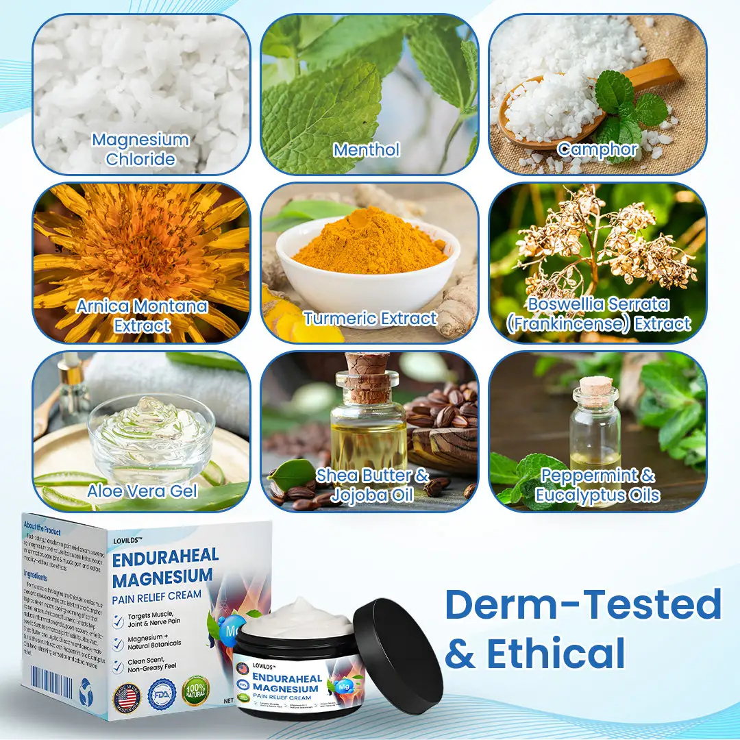 EnduraHeal Magnesium Pain Relief Cream