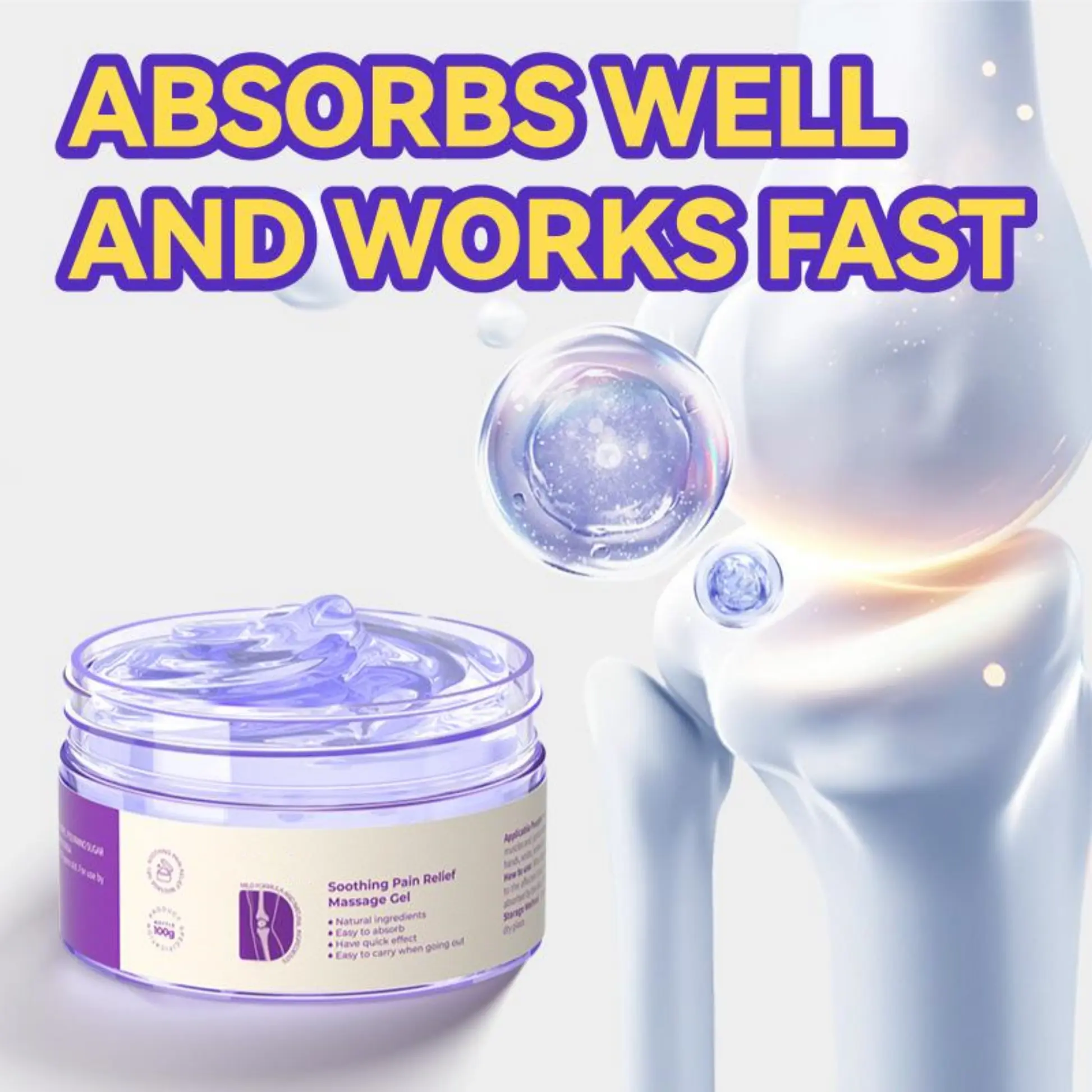 Turmeric & Emu Oil Arthritis Pain Relief Gel - Image 4