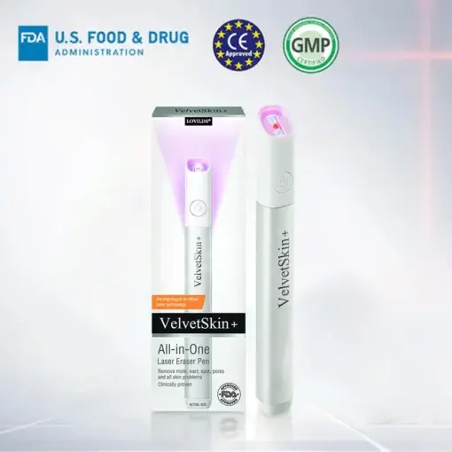 VelvetSkin+ All-in-One Laser Eraser Pen