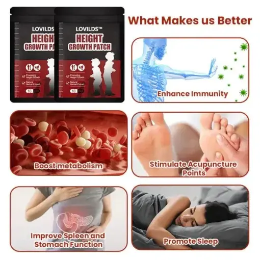 Herbal Height Increasing Foot Patch - Image 4