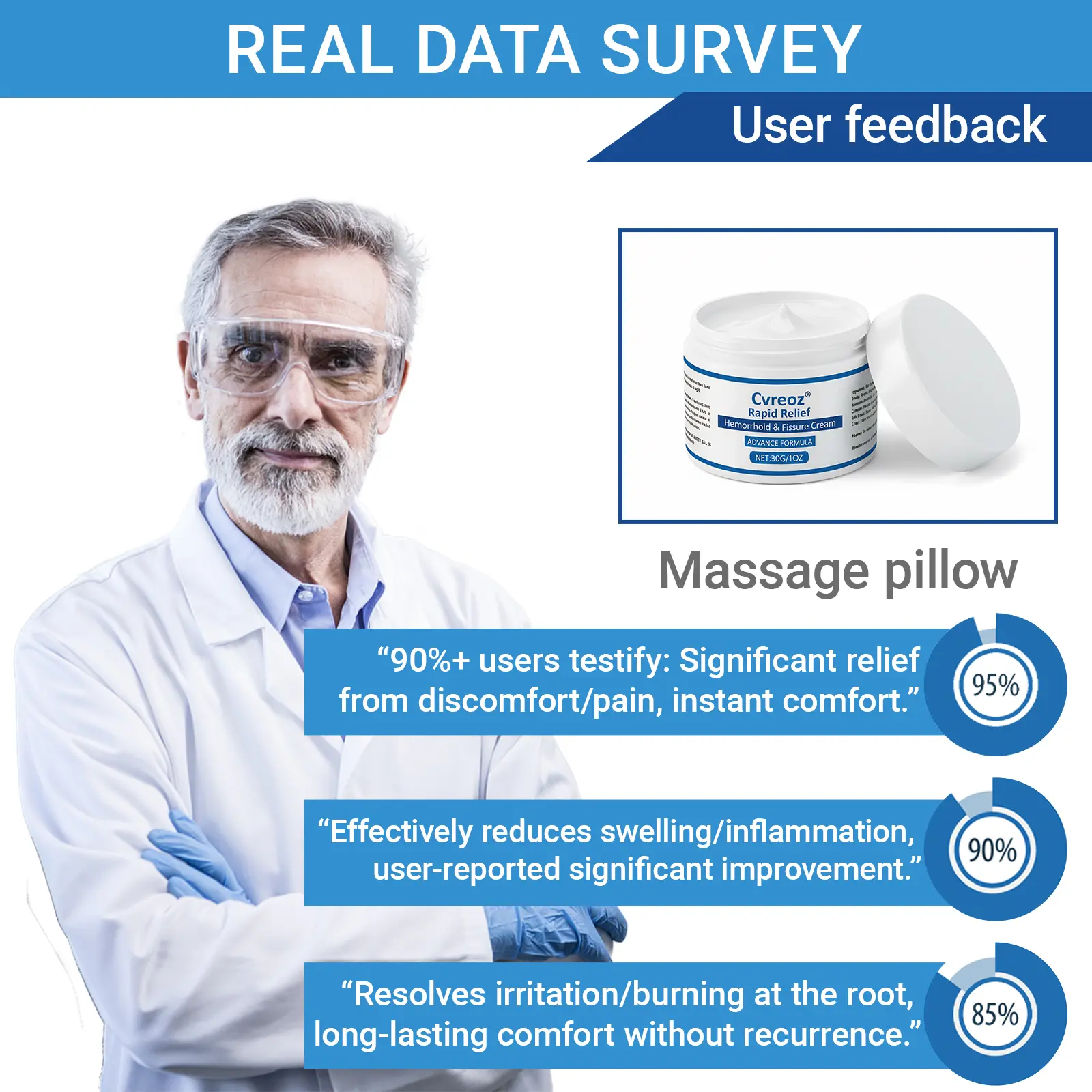 Rapid Relief Hemorrhoid & Fissure Healing Cream - Image 3