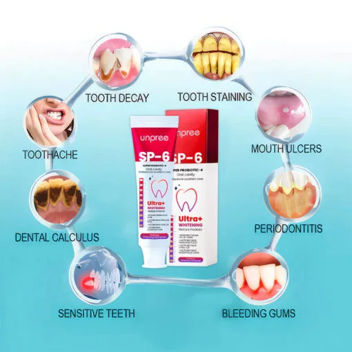 SP-6 Ultra+ Probiotic Whitening Toothpaste - Image 7