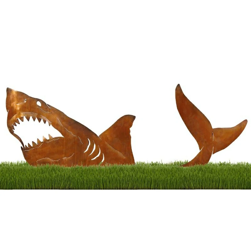 (HOT SALE)The Strongest Terrestrial Shark-Garden Decoration - Image 6
