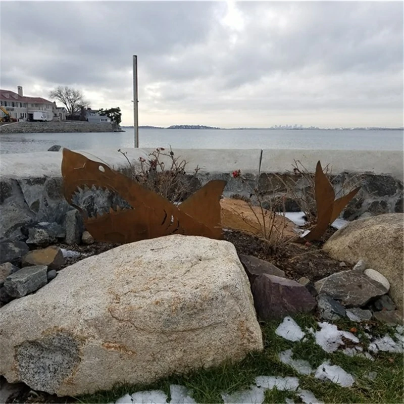 (HOT SALE)The Strongest Terrestrial Shark-Garden Decoration - Image 3