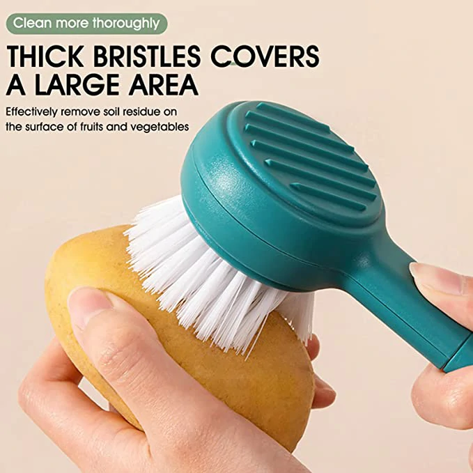 (🎄Christmas Promotion--48%OFF)Multifunctional Vegetable Peeler with Brush - Image 2