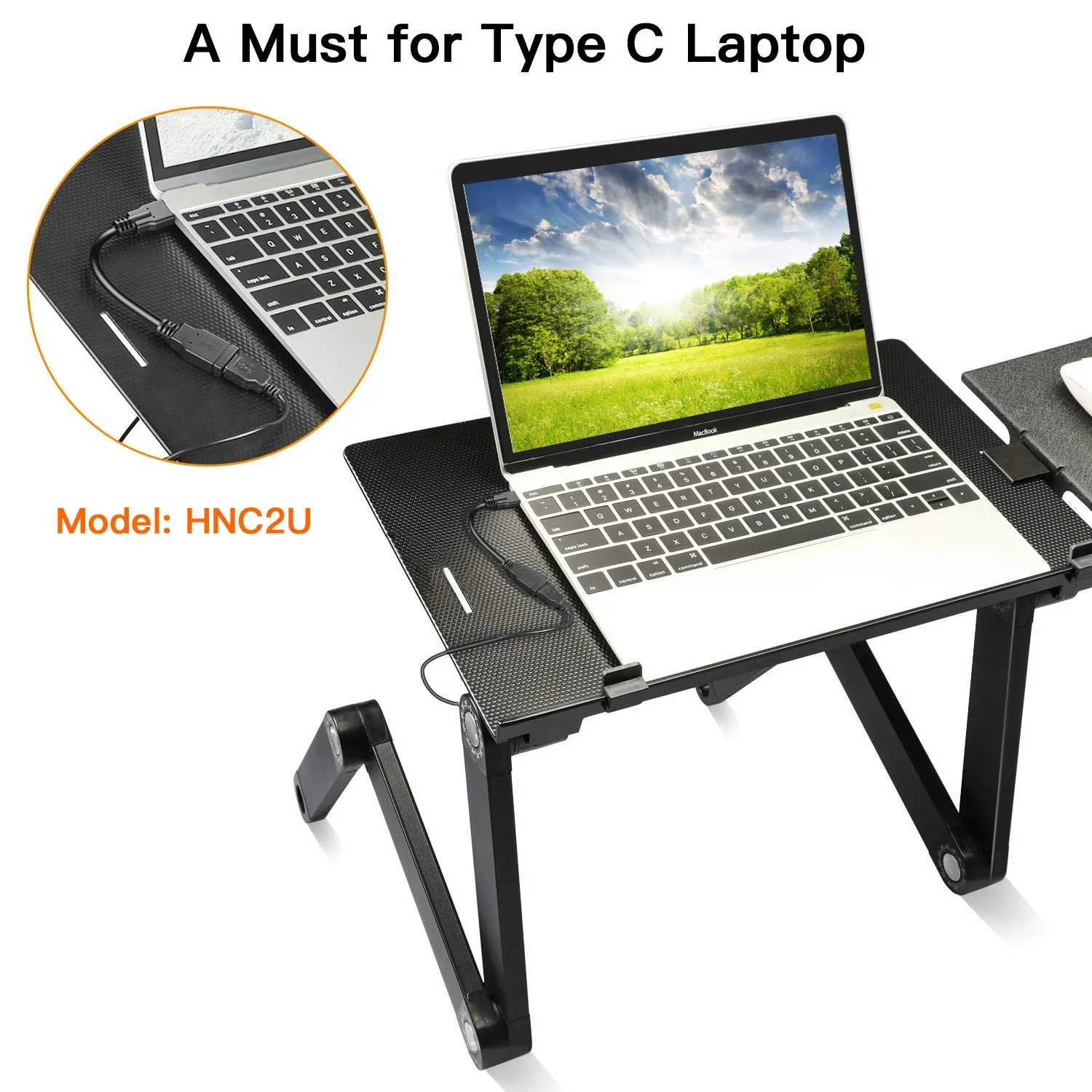 Portable Adjustable Laptop Desk - Image 3