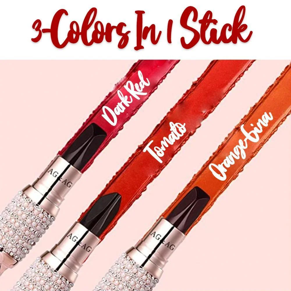3-Colors Queen Matte Lipstick - Image 2