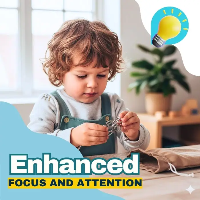 3D Metal Challenge Puzzle Toy - Image 3