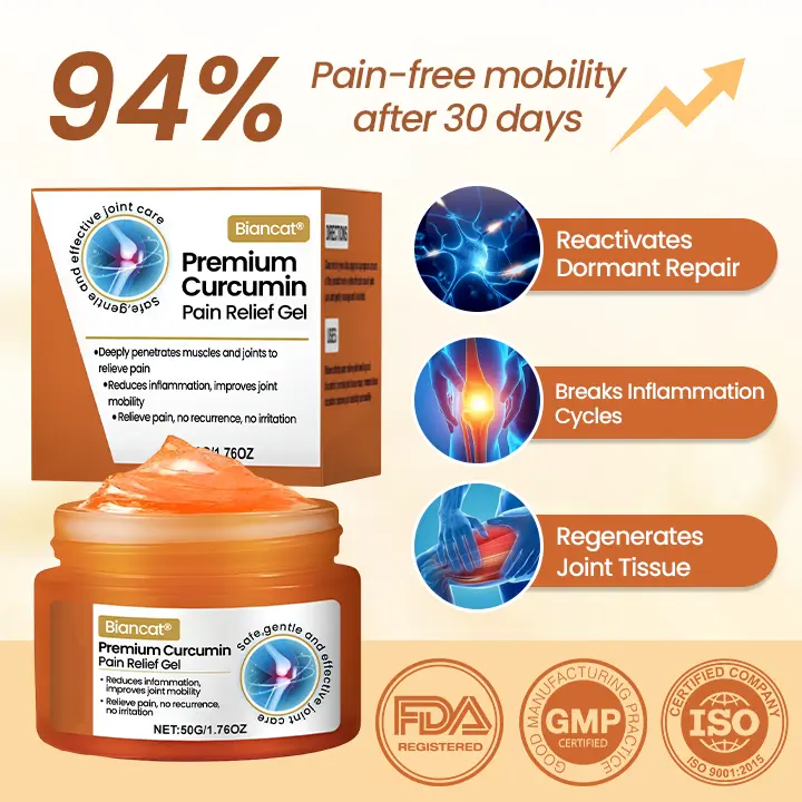 Premium Curcumin Pain Relief Gel - Image 4