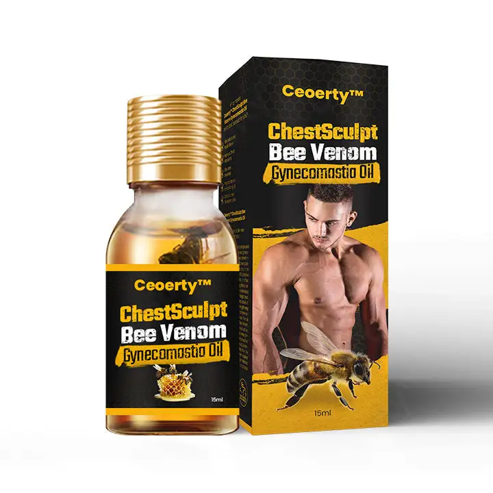 ChestSculpt Bee Venom Gynecomastia Oil