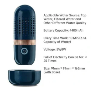 Alternative view of Wireless Fruit Food Purifier Household Pesticide Disinfection Machine