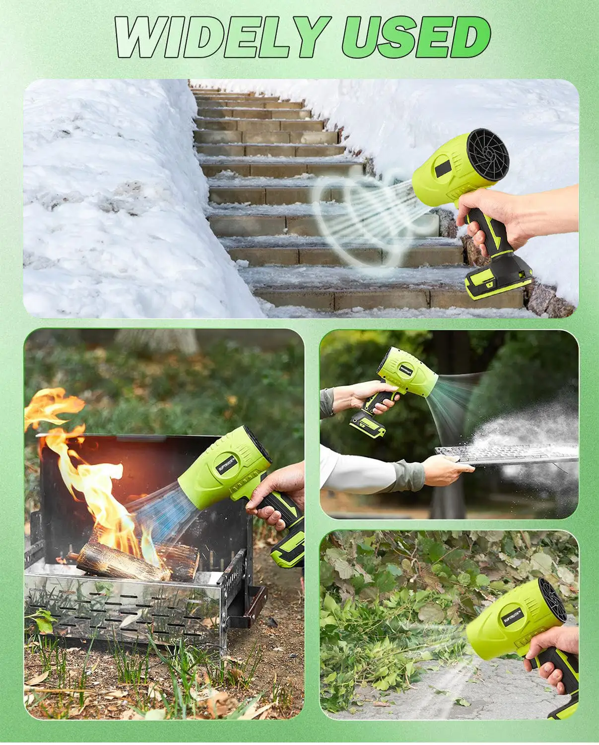 5000W Turbo Jet Fan Snow Blower 2.0 - Image 7