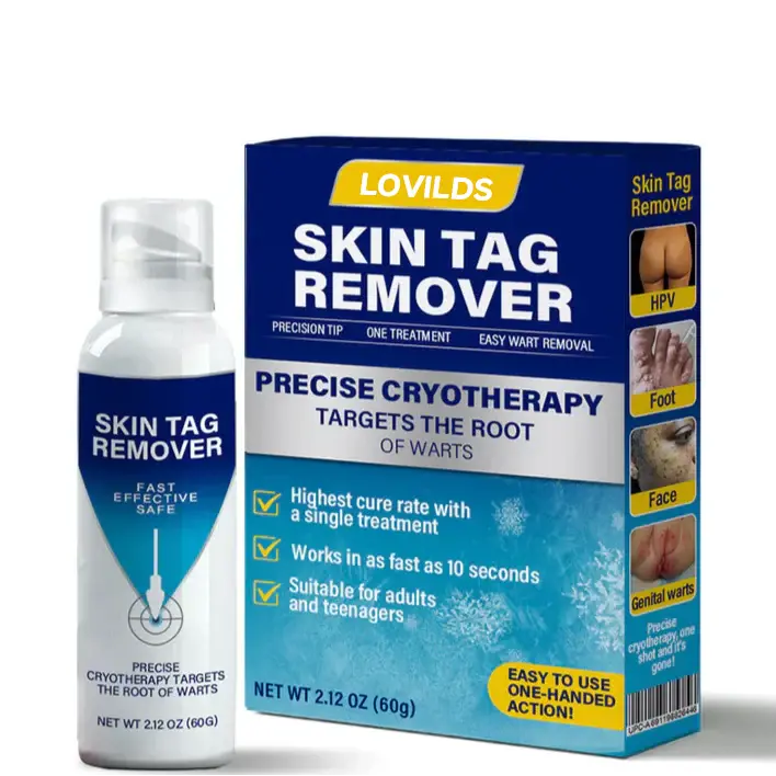 Cryo Treatment Spray Effortlessly remove skin tags and warts-no pain