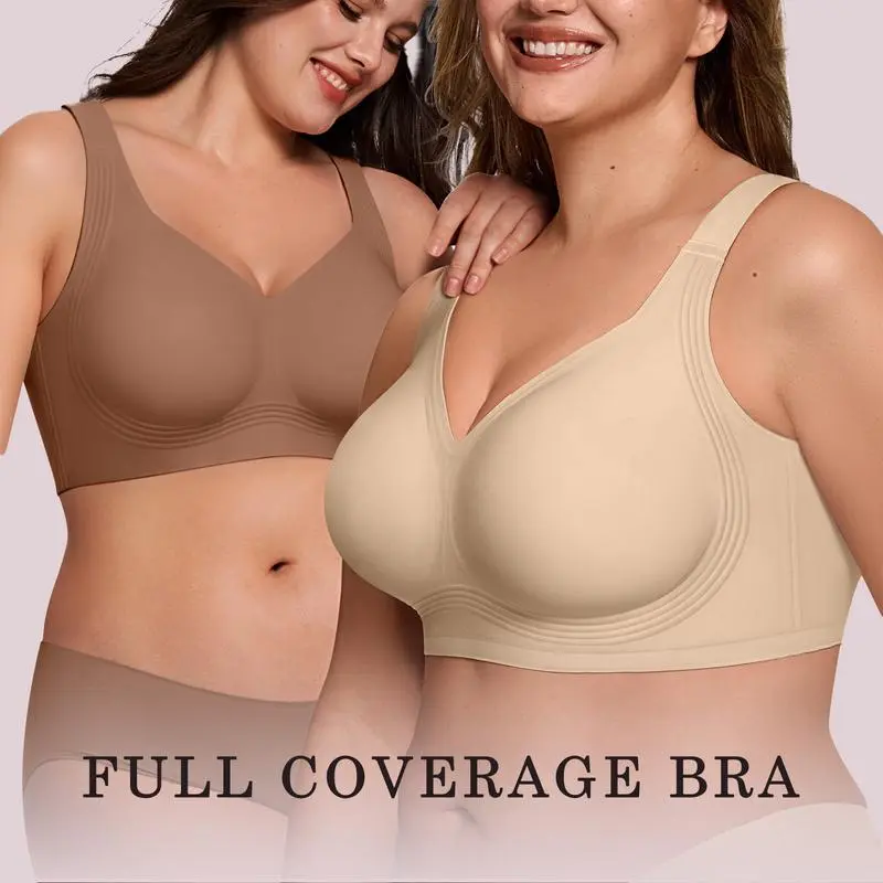 Full-Support Wireless Bra