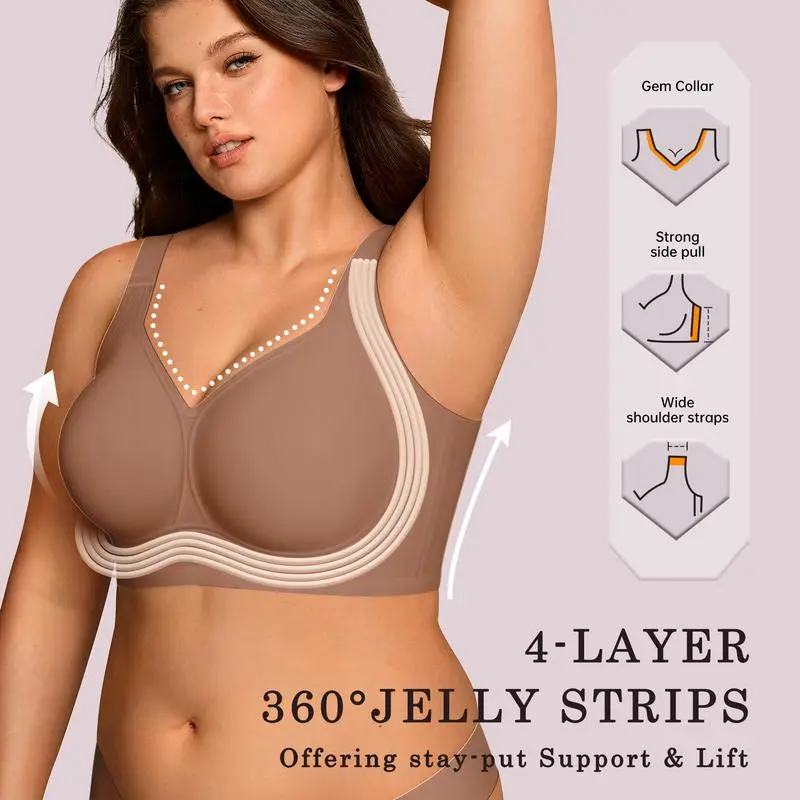 Full-Support Wireless Bra - Image 2