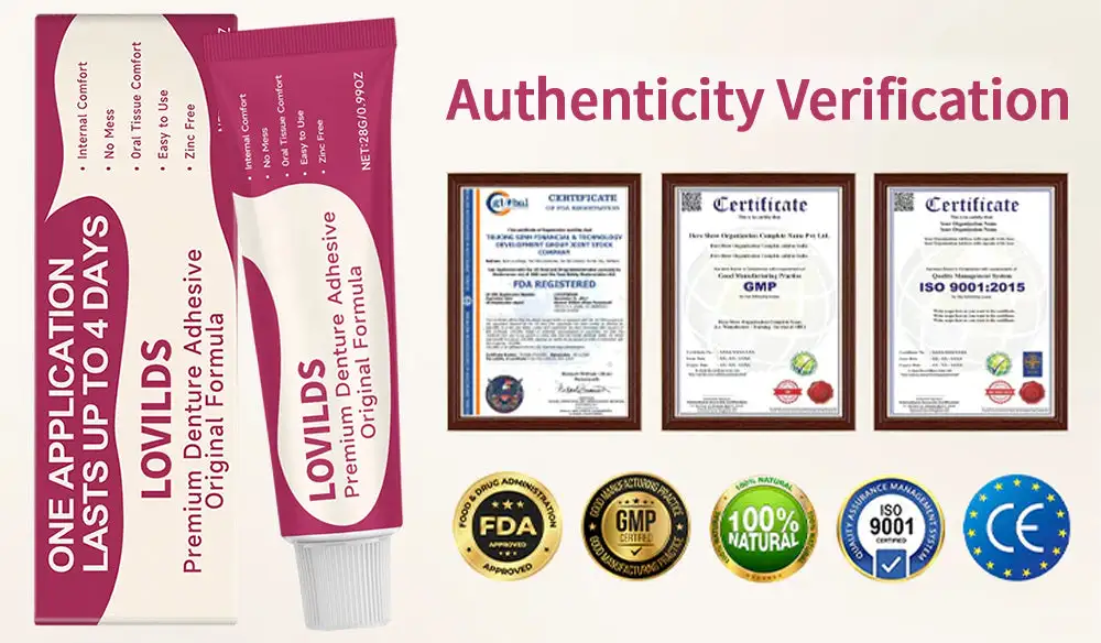 LOVILDS FirmHold Denture Adhesive - Image 8