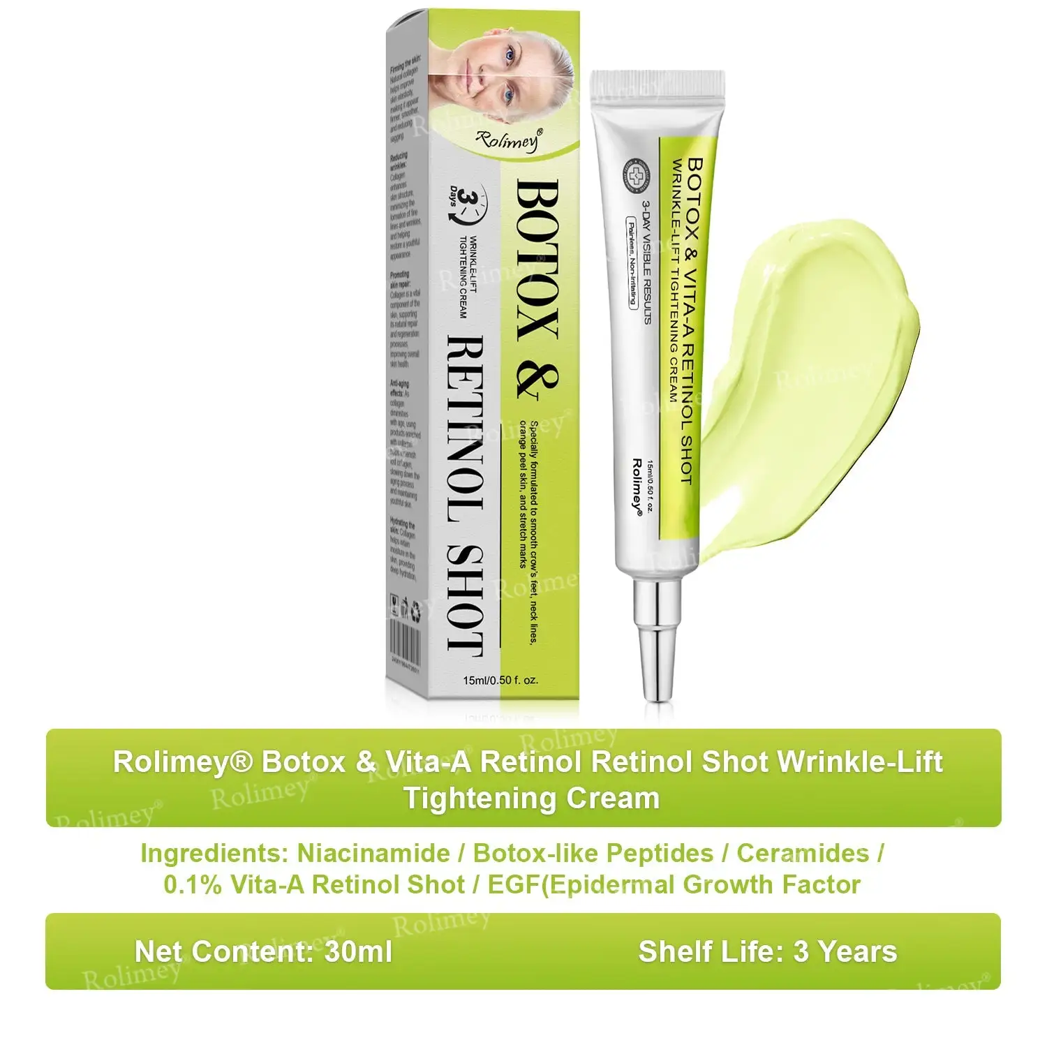 Botox & Vita-A Retinol Shot Wrinkle-Lift Tightening cream - Image 18