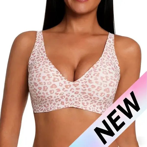 NESLEMY Wireless Push Up Bra for Women - Image 2