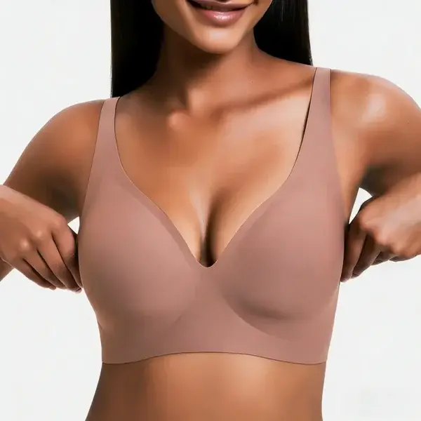 NESLEMY Wireless Push Up Bra for Women - Image 9