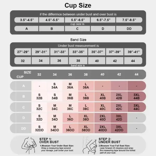 NESLEMY Wireless Womens Comfortable Wireless Bras Push Up Bralettes Seamless Tshirts Bras Deep V - Image 5