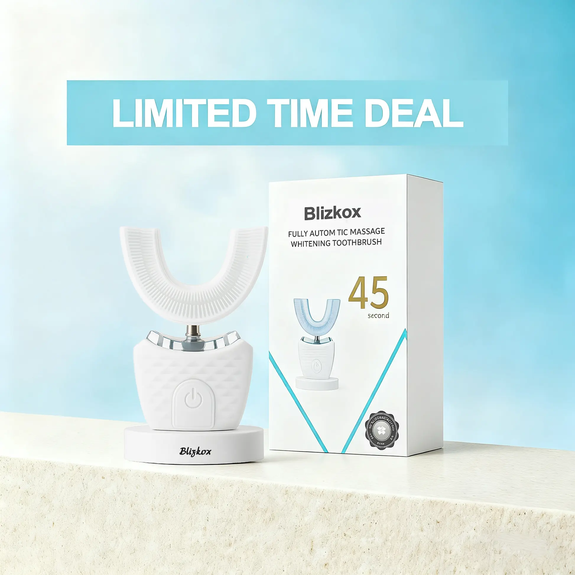 Fully Automatic Massage Whitening Toothbrush