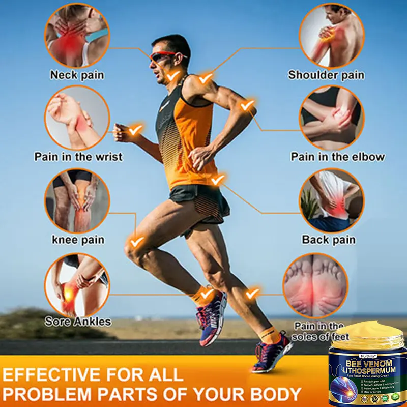 BEE VENOM LITHOSPERMUM Pain-Relief Bone Healing Cream - Image 11