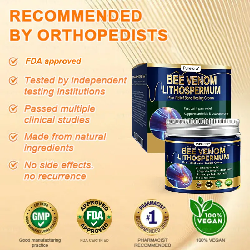 BEE VENOM LITHOSPERMUM Pain-Relief Bone Healing Cream - Image 14