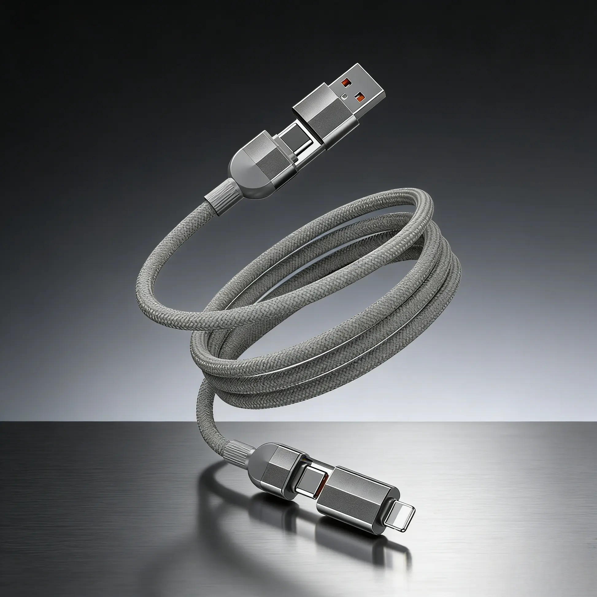 Magnetic Anti-Tangle Charging Cable - Image 15
