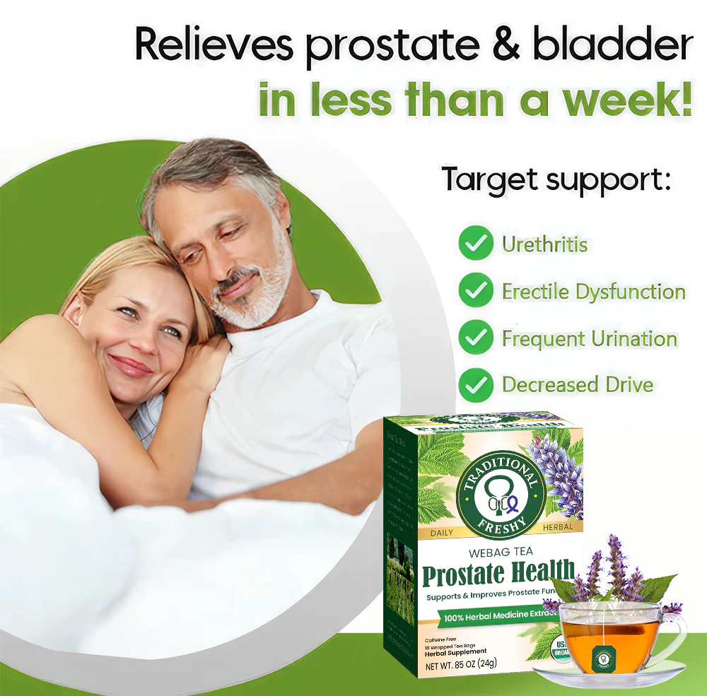 TRADITIONAL FRESHY Prostate Support Tea - Image 2
