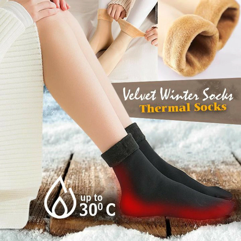 (🎄Early Christmas Sale NOW-50% OFF) Velvet Winter Thermal Socks - Image 11