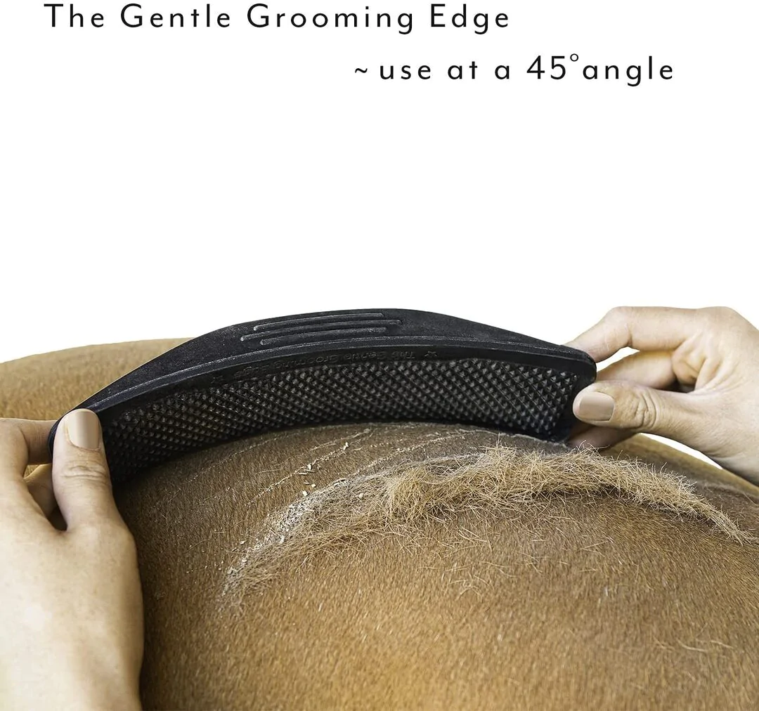 6-in-1 Shedding Grooming Massage Horses Brush - Image 2