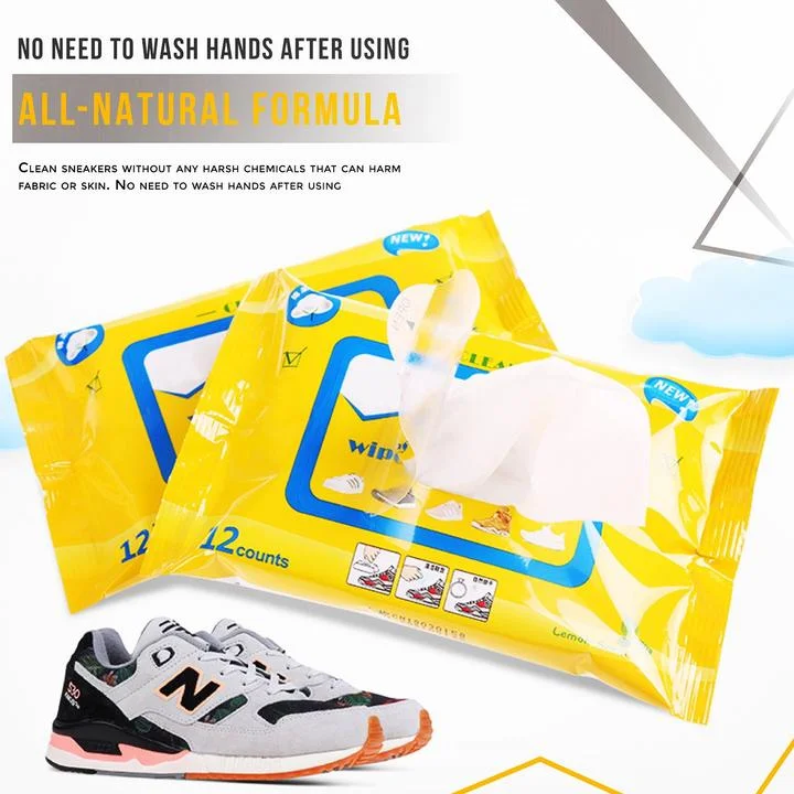 Shoes Cleaning Wipes (12Pcs/Pack) - Image 8