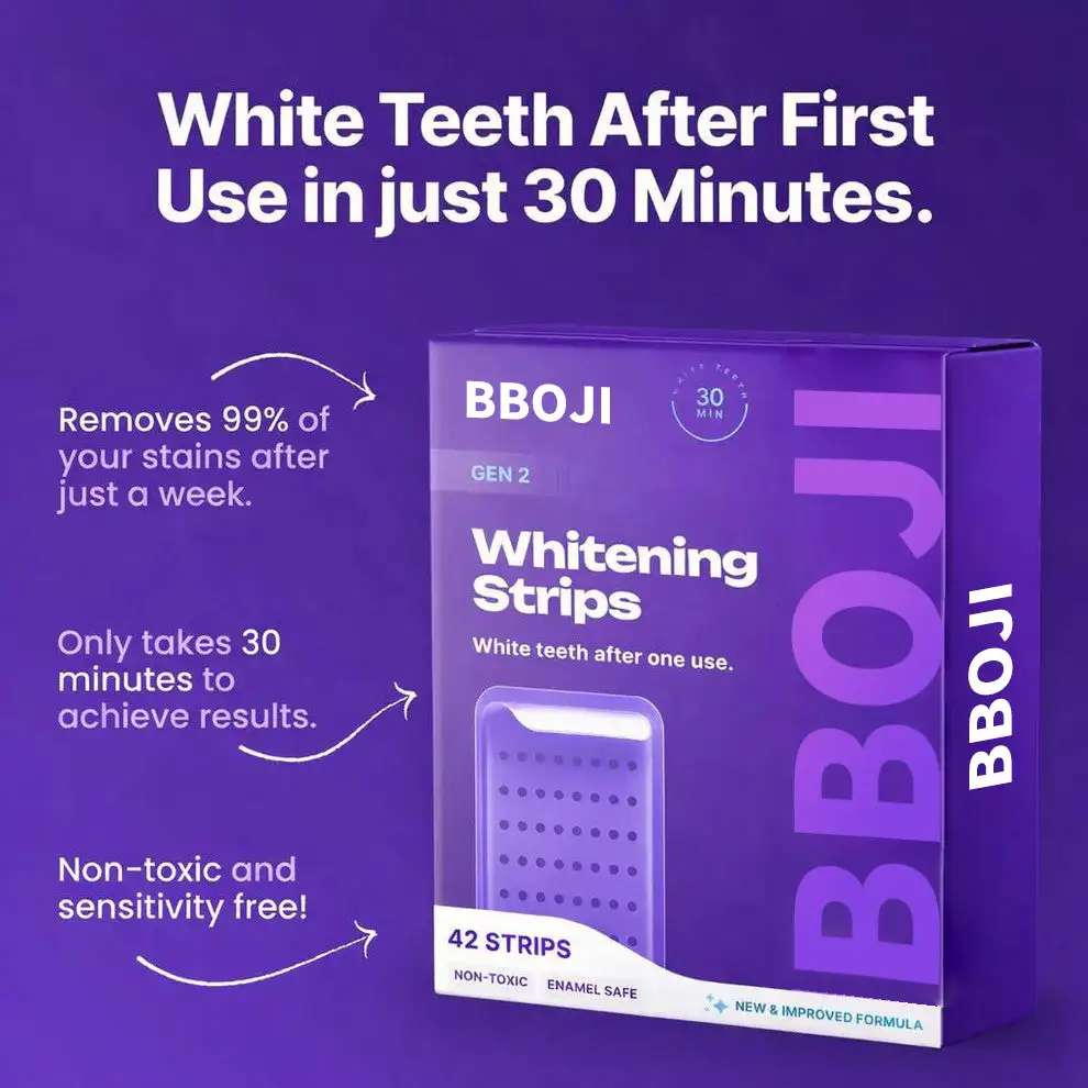 Purple Tooth Whitening Strips - Image 5