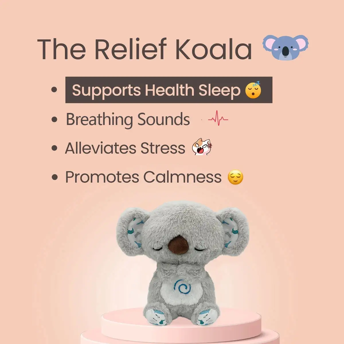 - Breathing Koala Plush - Image 8