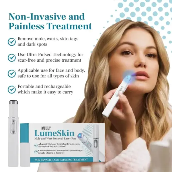 LumeSkin Mole and Wart Removal Laser Pen - Image 8