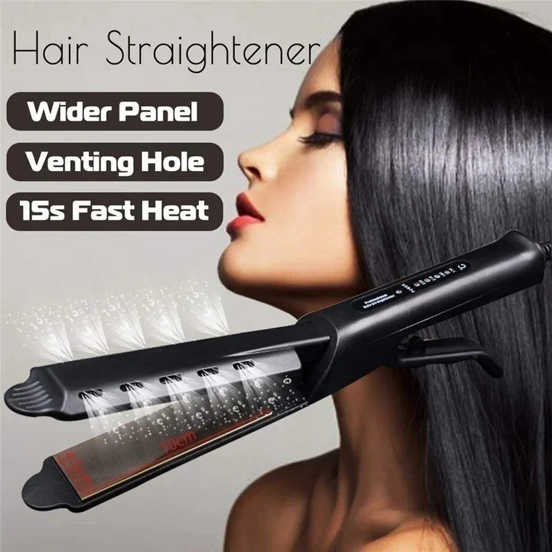 FLAT IRON HAIR STRAIGHTENER PROFESSIONAL HAIR STRAIGHTENING IRON - Image 4