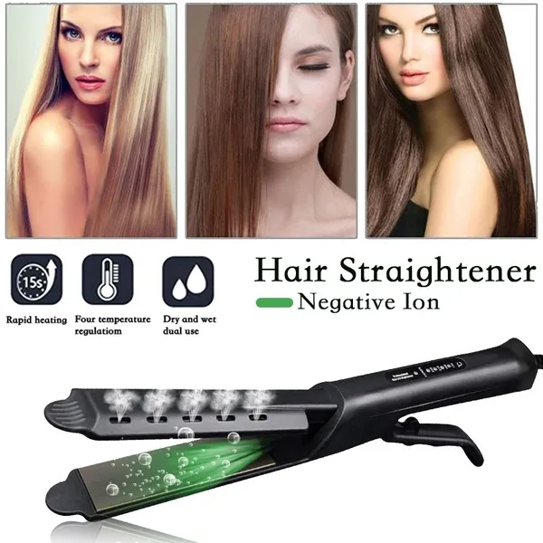 FLAT IRON HAIR STRAIGHTENER PROFESSIONAL HAIR STRAIGHTENING IRON - Image 7