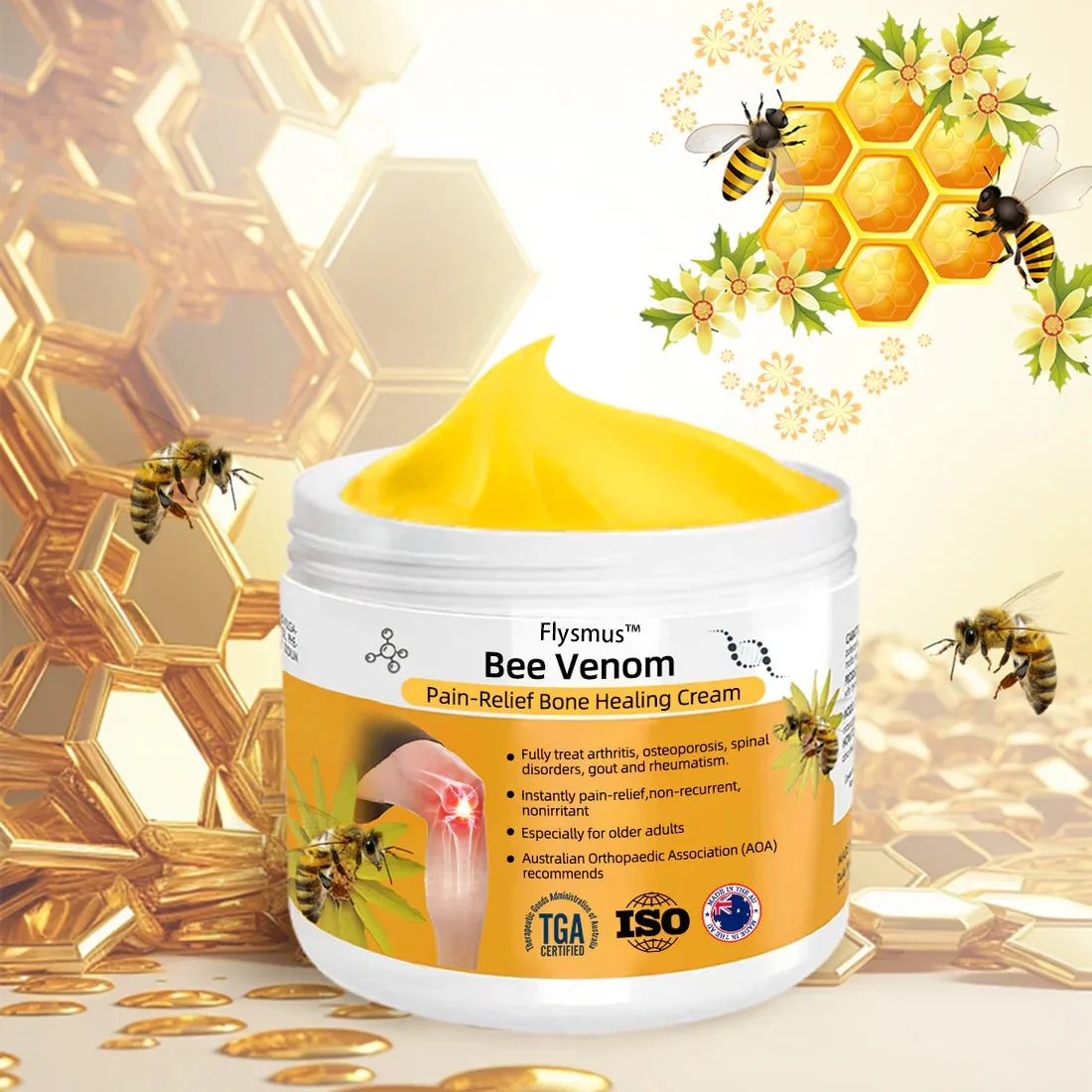 Bee-Venom Pain-Relief Bone Healing Cream